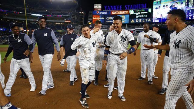 Torreyes’ Walk-Off Single Caps Off Comeback Win For New York Yankees