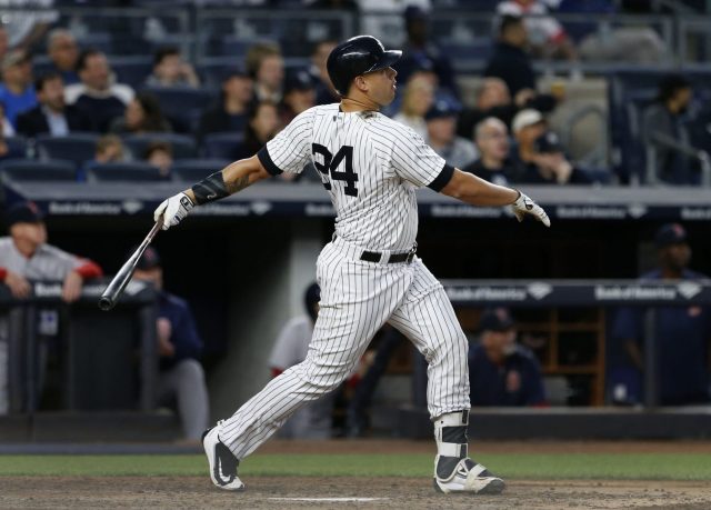 Gary Sanchez Homers Twice, Drives in Five Runs in New York Yankees Win