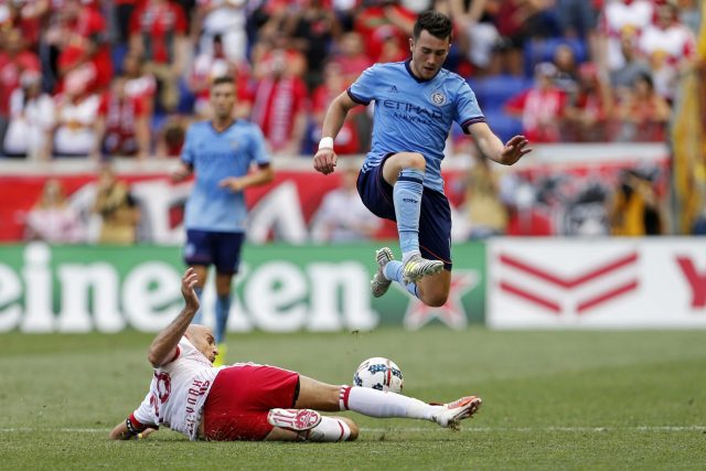 New York Red Bulls Bitter 2-0 Loss to NYCFC Evens Up 2017 Hudson River Derby (Highlights)