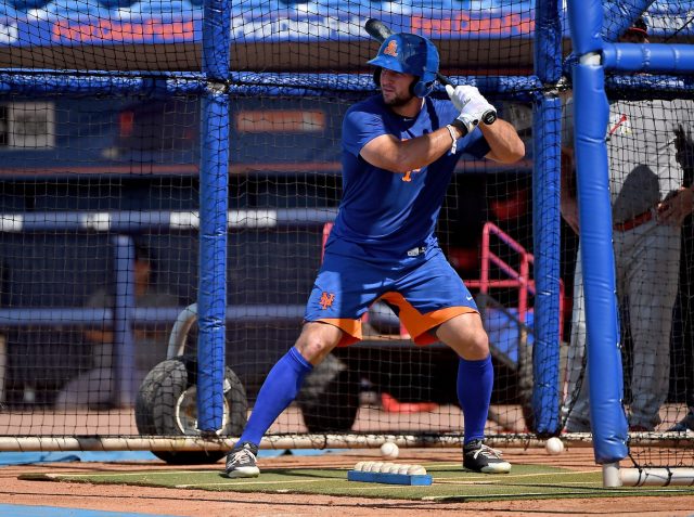 Tim Tebow Homers in First Game With St. Lucie Mets (Video)
