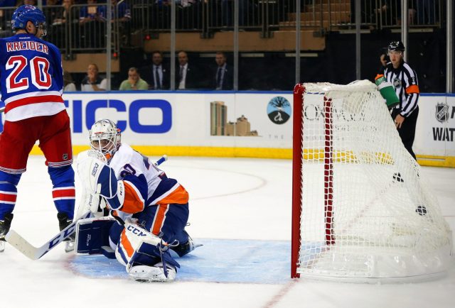 New York Islanders Lose Goaltender J-F Berube in NHL Expansion Draft