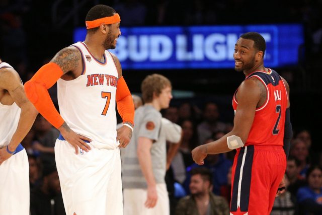 New York Knicks: Carmelo Anthony Toying With Trade Idea to 76ers, Wizards (Report)
