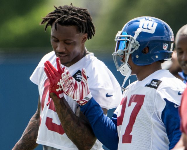 New York Giants: Brandon Marshall Learning Offense Through FaceTime