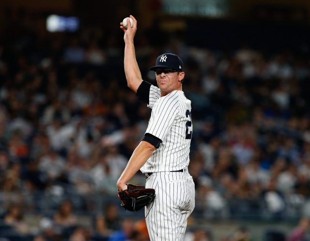 New York Yankees Remove Tyler Clippard From Seventh Inning Role