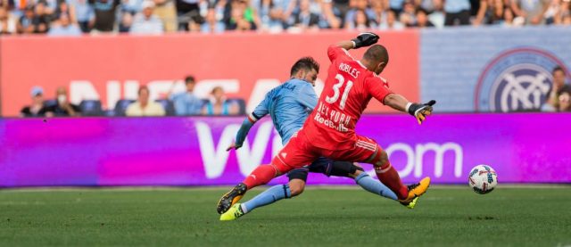 New York Red Bulls Revenge Falls Short in 2-3 NYCFC Loss; David Villa Hat Trick (Highlights)