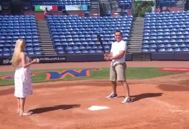 New York Mets Infielder T.J. Rivera Shares Baby Gender Reveal With Fans