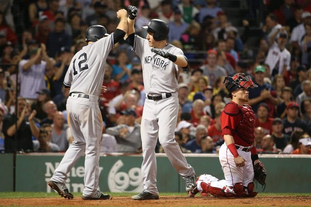 New York Yankees’ Todd Frazier Conquers the Green Monster (Video)