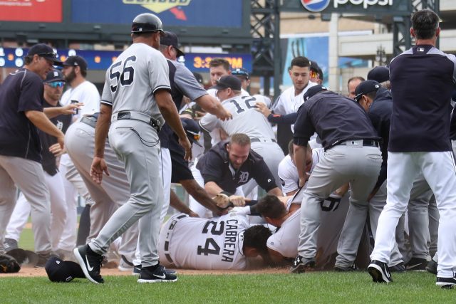 New York Yankees Midday Brawl With Detroit Tigers Ends In 10-6 Defeat (Highlights)