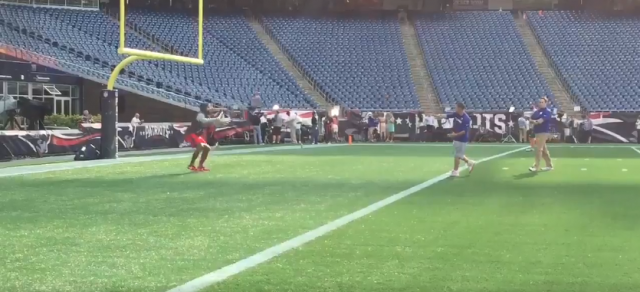 New York Giants: Odell Beckham Jr. Catches Passes Before Final Preseason Game (Video)