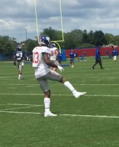New York Giants: Odell Beckham Jr. Turns Practice Into Dancing With the Stars
