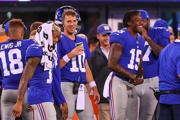 New York Giants: Brandon Marshall Says Eli Manning Is No Ryan Fitzpatrick