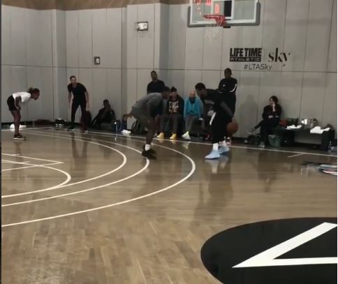 Carmelo Anthony Plays Latest Pickup Game Without Hoodie (Video)