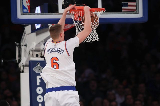 New York Knicks NBA Awards Puzzle: Kristaps Porzingis Spreads His Wings