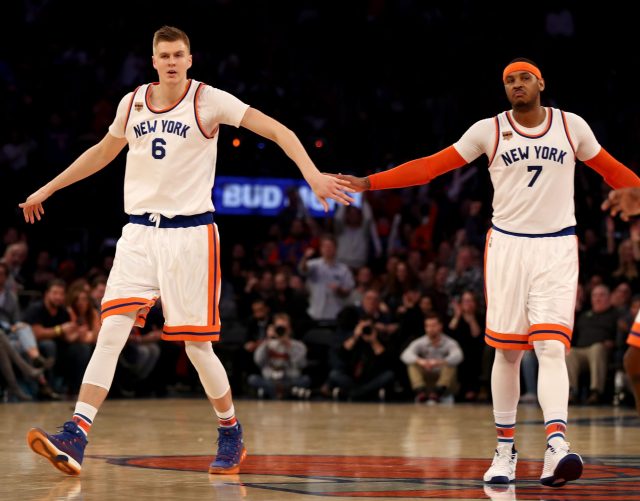 New York Knicks News Mix, 9/10/17: Carmelo Anthony Watching EuroBasket, Texting Teammates