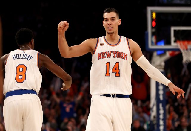 New York Knicks News Mix, 9/15/17: Willy Hernangomez Eliminated In Eurobasket, Hoodie Melo Jersey