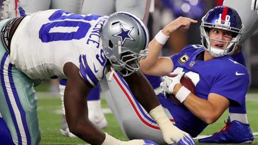 New York Giants: Offensive Line Blocks Chances of Winning In Dallas