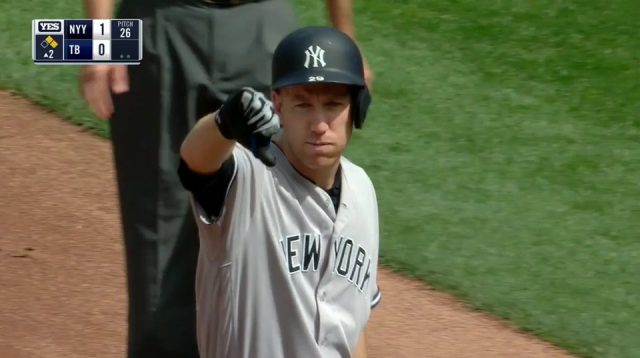 New York Yankees: Todd Frazier Trolls Rays Fan With Celebration (Video)