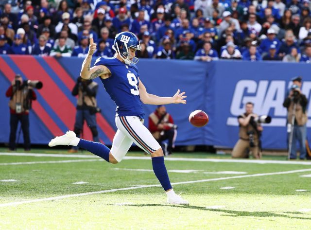 A Wing Thing: New York Giants Punter Unfazed By Recent Struggles