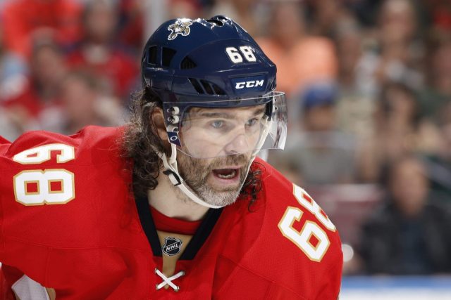 Jaromir Jagr Signs With The Calgary Flames