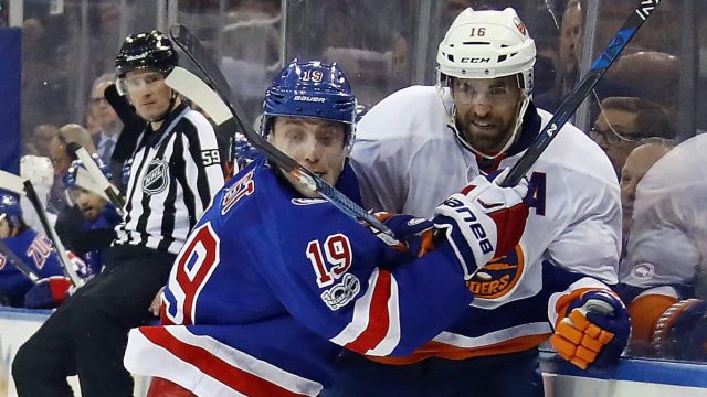 New York Rangers Host New York Islanders In Battle For The Basement