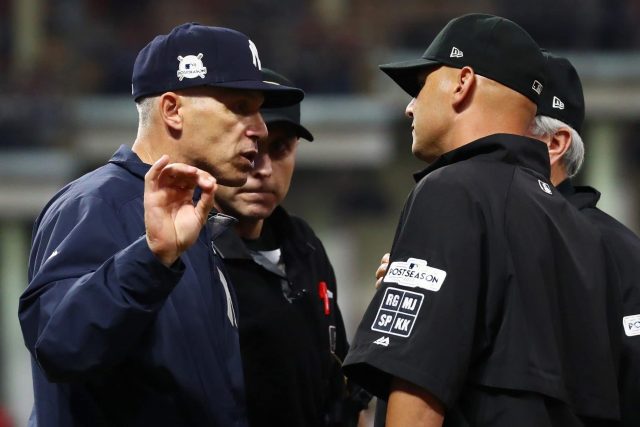 New York Yankees Game 2 Nightmare Isn’t All on Joe Girardi, Umpires (Highlights)