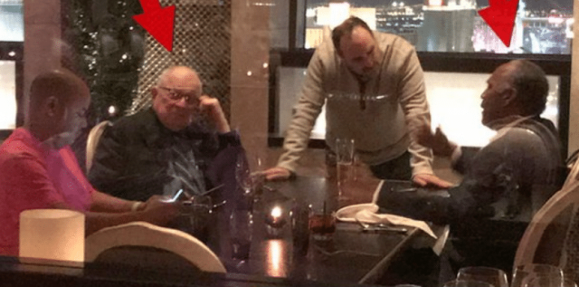 Back To The Future: O.J. Simpson Dines With Former Attorney F. Lee Bailey