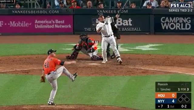 New York Yankees: Gary Sanchez Crushes Homer, Perfects Bat Drop (Video)