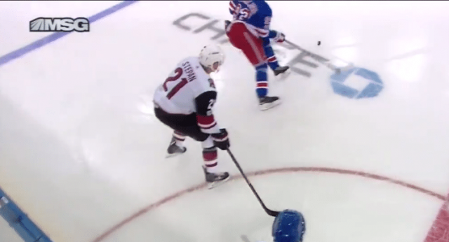New York Rangers Abuse Derek Stepan on Chris Kreider Goal (Video)