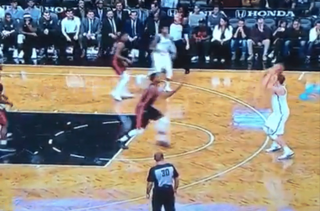 Timofey Mozgov Extends Range, Connects On Rare Three-Point Attempt (Video)