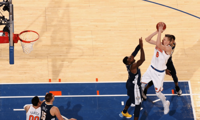 Kristaps Porzingis’ 38 Points Help New York Knicks Hold Off Nuggets (Highlights)