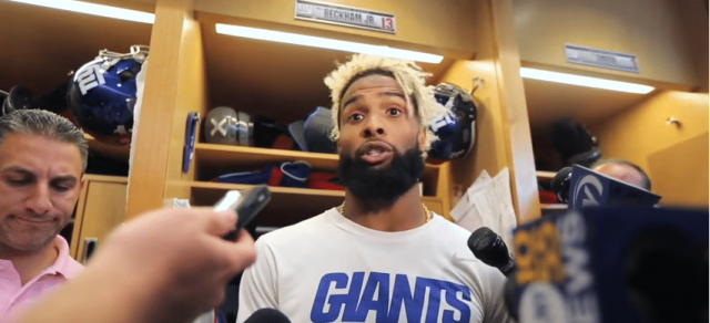 Odell Beckham Jr. Says Opposing Defenses Know What Giants Wide Receivers Are Doing (Video)