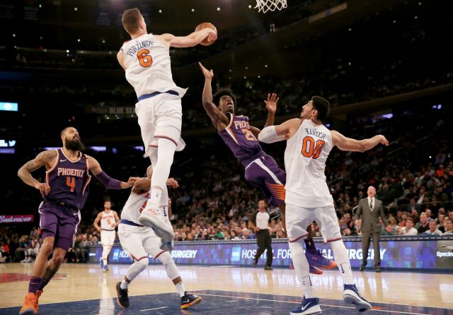 Kristaps Porzingis, Enes Kanter Combo Propelling Knicks’ Offense