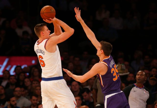 Kristaps Porzingis Named NBA Eastern Conference Player of the Week