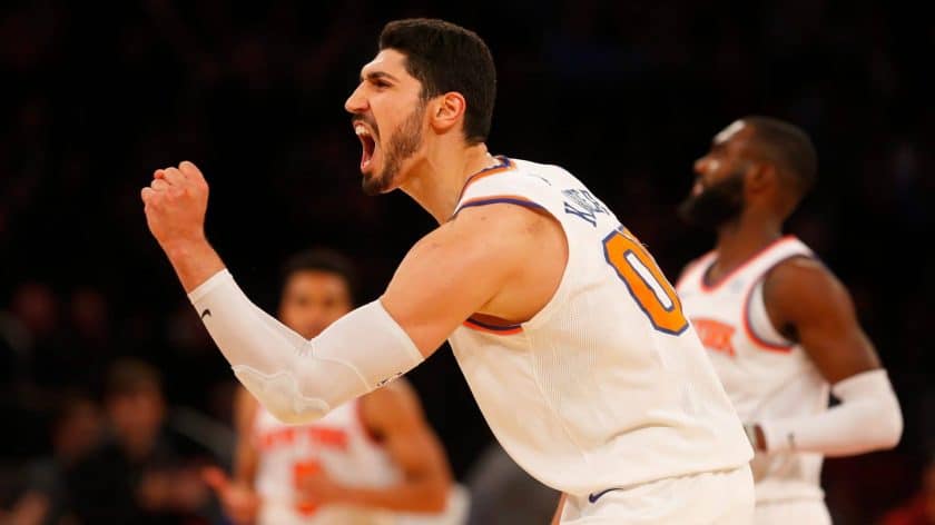 ESNY Film Room: If Kristaps Porzingis is the stud, Enes Kanter is the Knicks heart (Video)
