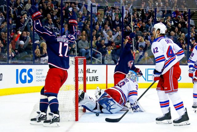 New York Rangers offense runs dry, blanked by Columbus, 2-0 (Highlights)