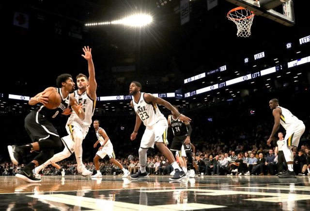 Dinwiddie’s career game helps Nets over Jazz, 118-107 (Highlights)
