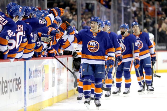New York Islanders breaking away from the pack through 23 games