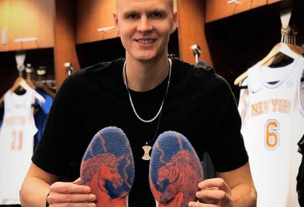 New York Knicks: Kristaps Porzingis unveils his ‘mythical’ Unicorn Sneakers