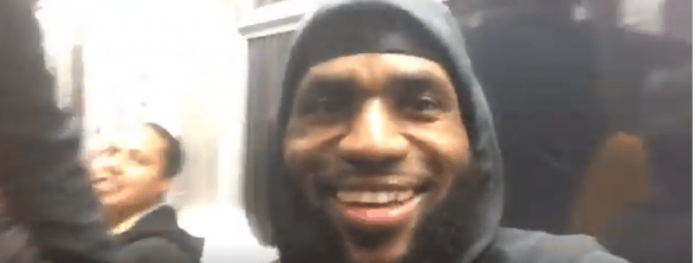 King of the MTA: LeBron James, Cavs Ride Subway Before Knicks Game (Video)