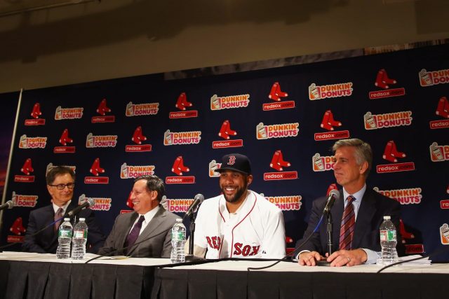 Yankees fans await that strong uppercut from the Red Sox