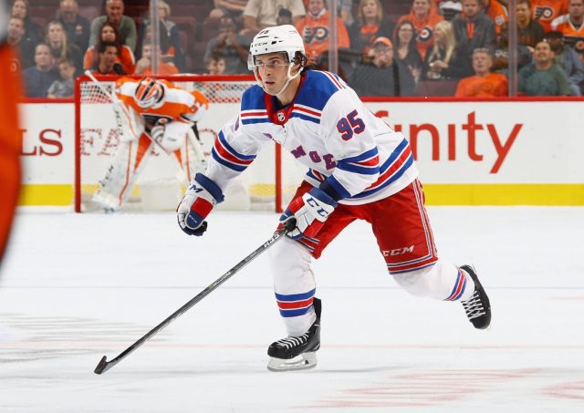 New York Rangers recall Vinni Lettieri from Hartford