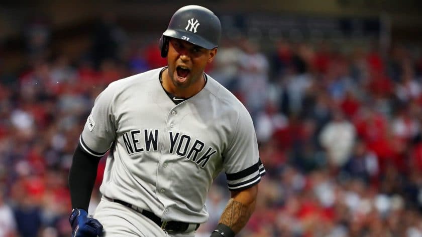 Under pressure: Aaron Hicks is the Yankees player with the most to prove