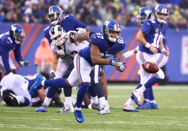 New York Giants’ Sterling Shepard has fallen short of a go-to WR