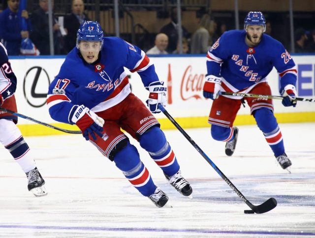 New York Rangers 3 stars of the week (12/3/17-12/10/17)