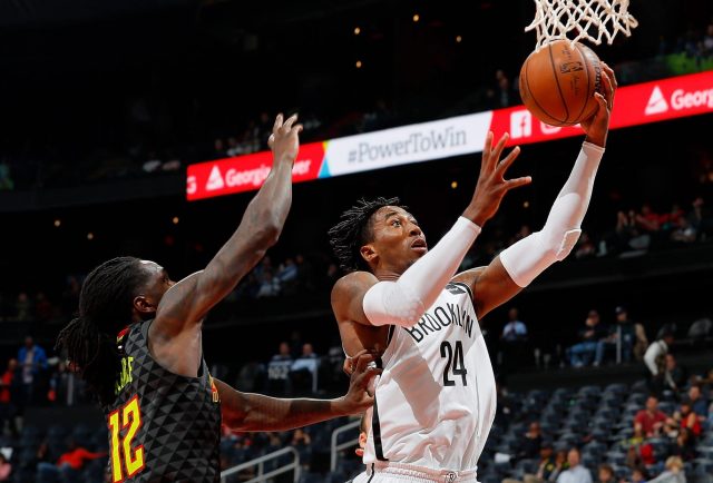 Rondae Hollis-Jefferson is taking over for the Brooklyn Nets