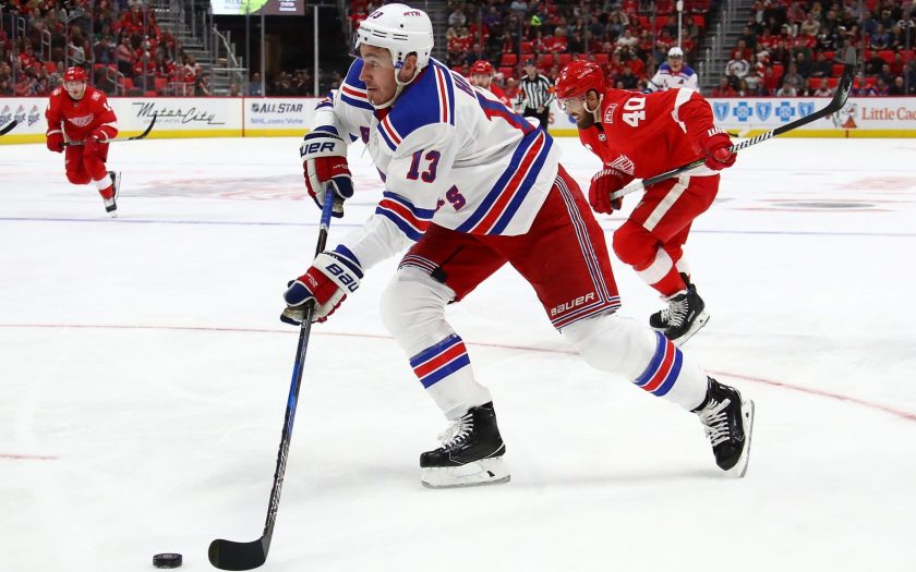 New York Rangers never trail yet fall to Red Wings, 3-2, shootout (Highlights)