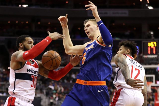 New York Knicks v Washington Wizards