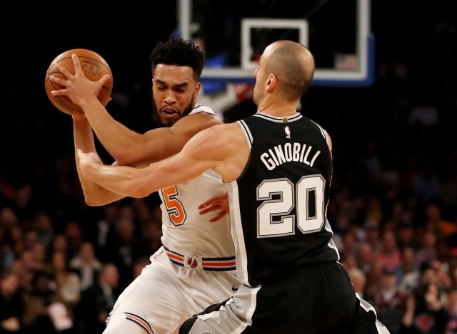 KP struggles as Knicks fall to superior Spurs 100-91 (Highlights)