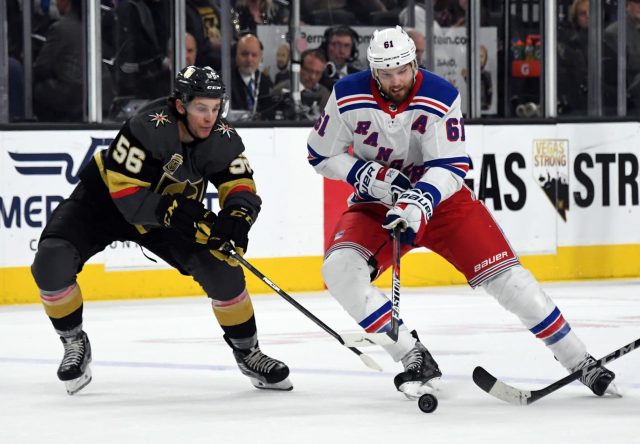 New York Rangers 1, Golden Knights 2: Blueshirts luck runs out in Las Vegas (Highlights)
