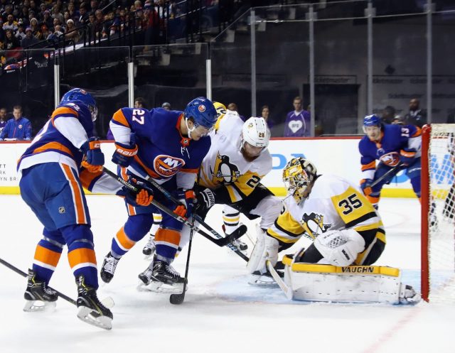 Islanders fail to solve Jarry, blanked by Penguins 4-0